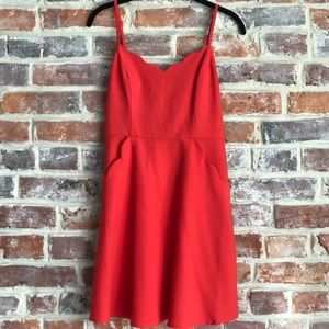 Pixley- Cissie Scallop Detail Dress